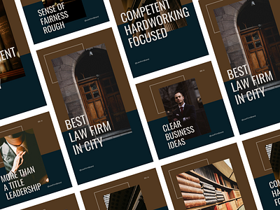 Instagram Post Collection | Law Firm ⚖️ ad design attorney clean design firm flat freebie graphic design illustration instagram law media post social story ui