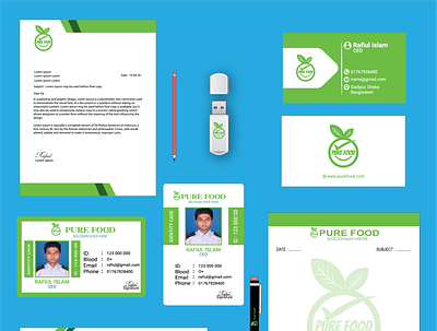 corporate branding identity design. branding business card design corporate identity design illustration logo