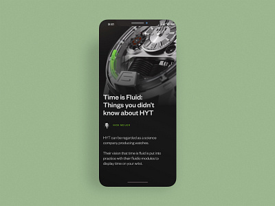 Landing Page agency dinamic fluid green landing page