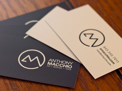 Personal Business Cards brand business cards freelance identity logo photo print stationery