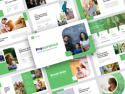 Prosurance - Insurance Agency Presentation business presentation google slides insurance insurance presentation modern design portfolio powerpoint powerpoint design powerpoint presentation presentation template template