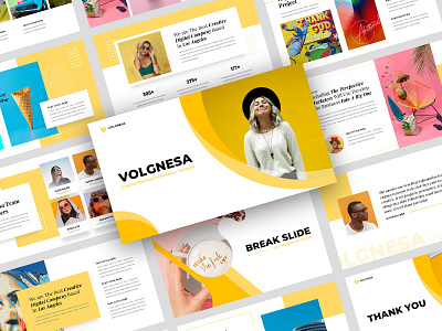 Volgnesa - Creative Business Powerpoint Template creativepresentation modern design powerpoint powerpoint presentation powerpoint template presentation template