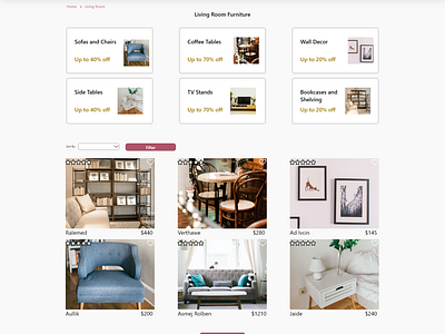 Maynooth Furniture - Category Page