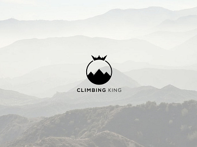 Climbing king branding business logo clean climbing creative creative design creative design fiverr fiverr.com insignia king logo logos minimalist minimalist logo design minimalistic modern logo modernlogo mountain