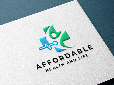 Affordable health & life care clean creative creative design doctor fiverr fiverr.com fiverrgigs fiverrseller freehuman health healthcare heart hospital insignia life logo medicine modern logo