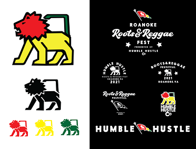 Roanoke Roots & Reggae Festival Branding branding design event festival graphic design illustration logo music nonprofit reggae roanoke roots typography ui vector