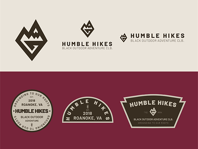 Humble Hikes Branding