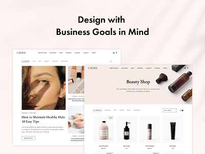 Cherie — Beauty Salon WordPress Theme