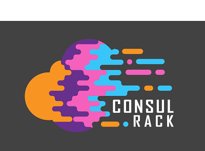 CONSUL RACK branding corporate design icon illustation logo