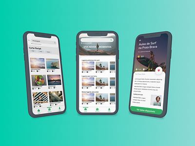 Travel itinerary app app design ui ux