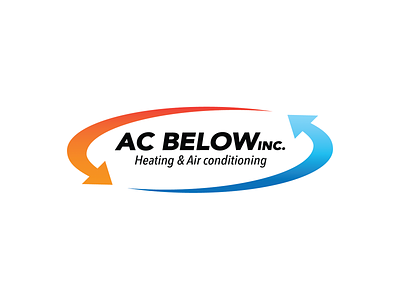 AC Below Inc. Logo branding design florida freelance local logo south florida