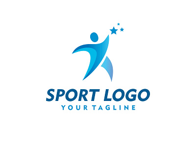Sport Logo design logo sport typography vector