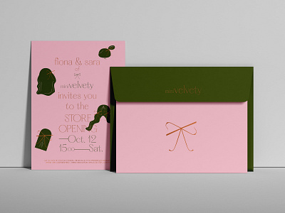 miniVelvety Invitation Design