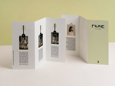 Filine Eau De Parfum Brochure Design