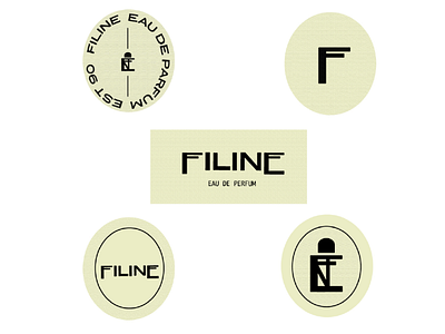 Filine Eau De Parfum Brand Icon and Marks brand brand identity brand marks branding business design icons logo logotype perfumer strategy typography visual identity