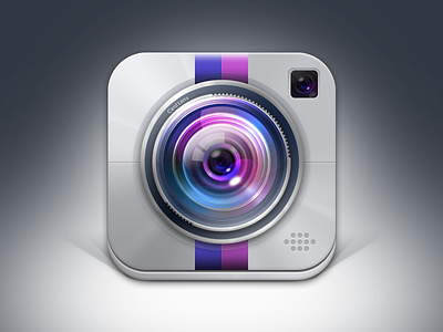 Card Lens iOs Icon app camera card lens icon ios ios icon lens ux