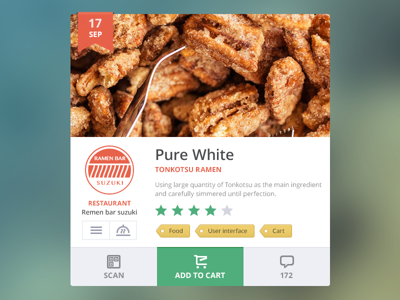 Freebie food ui ux free psd freebie source menu restaurant team-interloop