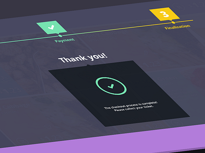 Step 3 - Thank you app application cart step3 team interloop thank thank you thanks ui ux