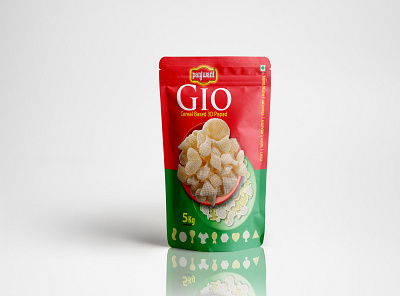 Gio Cereal Based 3D Papad Pouch label design cbd label coffeecupdesign copdesign design food packaging hemp oil illustration label design logo packaging design packahingdesign productdesign papercupdesign cupdesign papercupdesign packagingdesign photoshop pouch pouch design pouch label design pouch mockup pouch packaging pouch sticker label stand up pouch label design