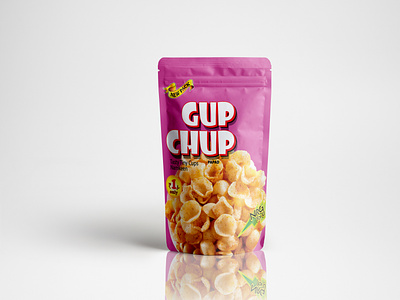 Gap Chup pouch packaging design