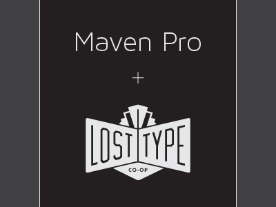 Maven Pro Light Collection