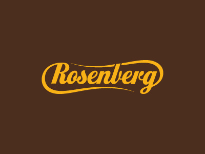 Rosenberg_FINAL rosenberg script wordmark
