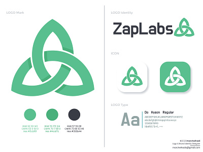 ZapLabs Logo Concept brading brand designer brand identity branding concept logo logo branding logo branding design logo design logodesign logomark logotype logotype design logotypes symbol typography