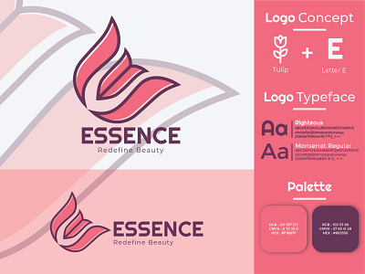 Essence Beauty beauty beauty logo brand identity branding essential graphic logo logo design logotype minimalist simple symbol vector