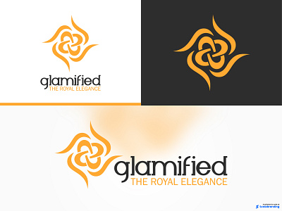 GLAMIFIED - [FOR SALE] beauty brand brand design brand identity branding company logo hotel logo icon logo logo design logo for sale logotype love mark salon spa symbol unique logo visual branding visual identity