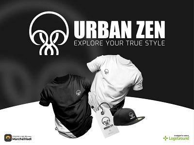 URBAN ZEN Logo - [FOR SALE] app icon brand brand design brand identity branding branding concept clothing logo design graphic design icon design logo logo design logo identity logomark logotype mark symbol ui ux visual identity