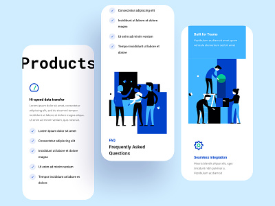 Startup Layout pack | Divi colorful creative customization design divi freelance hire illustration landing page layout pack minimal mobile ui page builder project startup theme trend web website