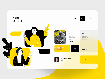 Dashboard app branding creative dashboard design high contrast illustration minimalist typography ux website