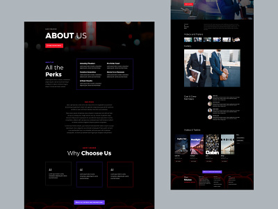 Movie Theatre layout pack | Divi