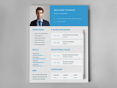 Material Design Resume/CV Set clean corporate creative cv designer google design material material cv material design material resume peronal resume