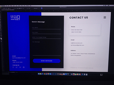 Personal vCard - Contact 2016 contact education experience personal resume ui ux vcard web