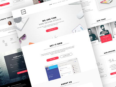 Zeno | Corporate Agency Template agency clean creative material minimal modern sell startup template ui ux web