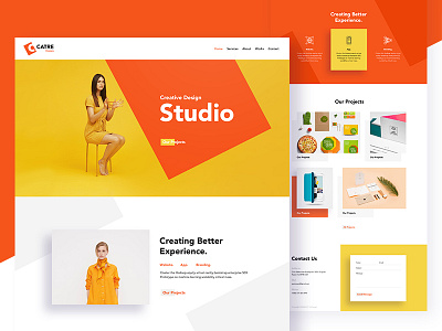 Creative Design Agency Website