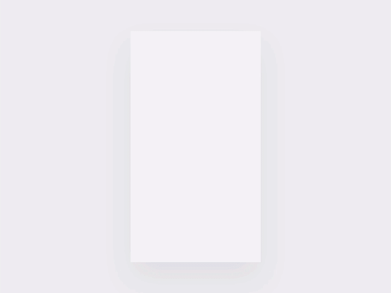 Minimal Mobile App UI - Dashboard (Concept)