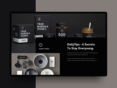 Conceptual Web UI - Creative Layout Exploration 3d illustration abstract apple creative google gradient minimal photography ui ux website