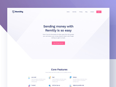 Remitly Inner Page - Full preview creative credit debit card dashboard design desktop financial google apple microsoft gradient icon illustration isometric landing page minimal colorful photography product landing page remittance currency transection ui unopie design agency user flow journey ux website