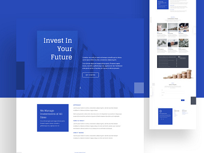 Investment Firm Home | Divi Layout app bank banking cms creative finance fintech growth invest landing page layout medical minimal money theme theme design transection web website wordpress