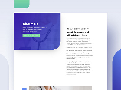 Health Clinic Layout - About | Divi