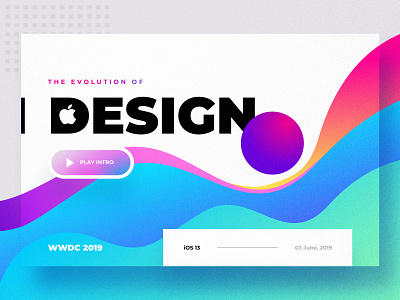 Apple WWDC Intro Design - Web