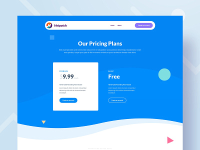 Product landing page app creative design illustration landing page minimal pricing page pricing plan pricing table ui ux website