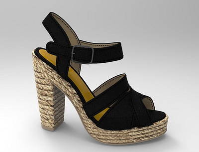 HIGH HEEL SANDLE 37 360 degree animation product animation product rendering