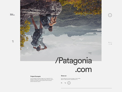 Portfolio - Project page header setup clean minimal typography