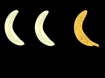 Banana Peeling after effects animation banana illustration