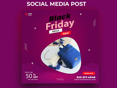 Black Friday Instagram Post 1080x1080 instagram post social social media