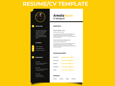 Modern Resume Template