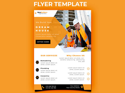 Construction Flyer a4 fitness fitness flyer flyer free gym gym flyer letterhead letterhead template design resume